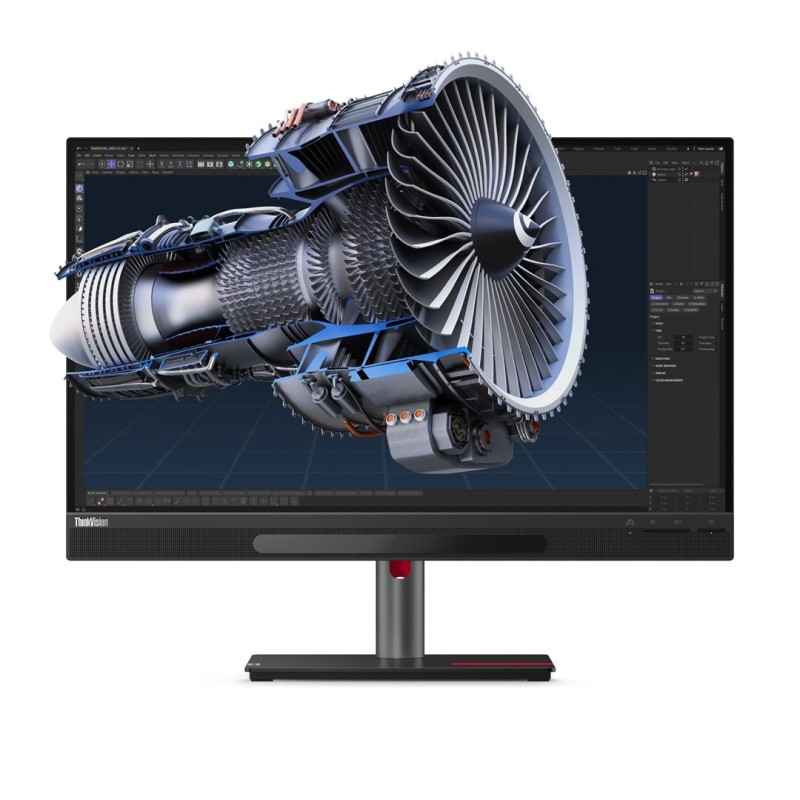 Lenovo ThinkVision 27 3D LED display 68,6 cm (27") 3840 x 2160 px 4K Ultra HD Czarny Lenovo ThinkVision 27 3D LED display 68,6 cm (27") 3840 x 2160 px 4K Ultra HD Czarny