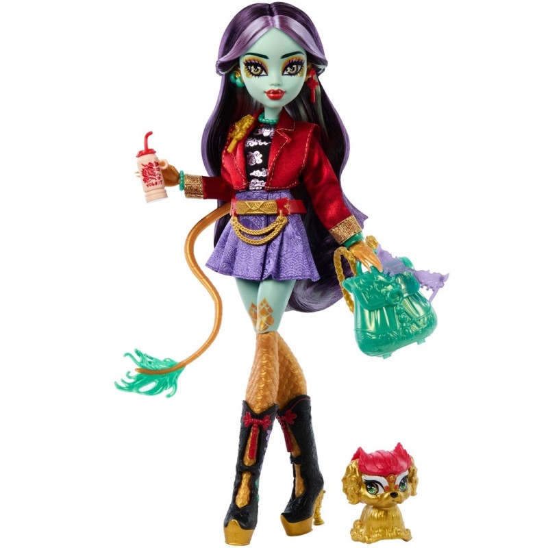 MONSTER HIGH Jinafire Long lalka podstawa HYV58 MONSTER HIGH Jinafire Long lalka podstawa HYV58