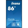 Monitor Iiyama 86-calowy model LH8664UHS-B2AG z HDMI i USB