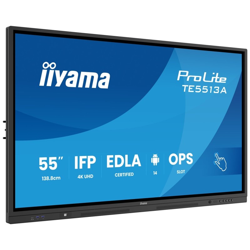 Wyświetlacz Iiyama TE5513A-B1AG 55 W UHD IR 40P T