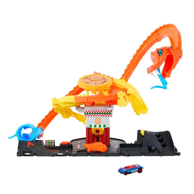 Hot Wheels City Odjazdowa Pizza - Atak Kobry HTN81 MATTEL Hot Wheels City Odjazdowa Pizza - Atak Kobry HTN81 MATTEL