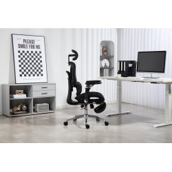Activejet Fotel biurowy Ergonomiczny YK848 czarny