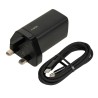 ŁADOWARKA SIECIOWA I-BOX C-65 GAN PD65W KABEL, CZARNA