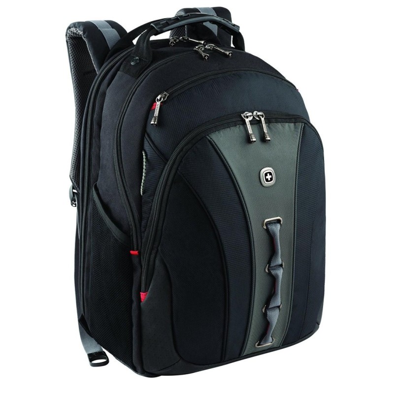 Plecak WENGER Legacy 16", czarny/szary 600631