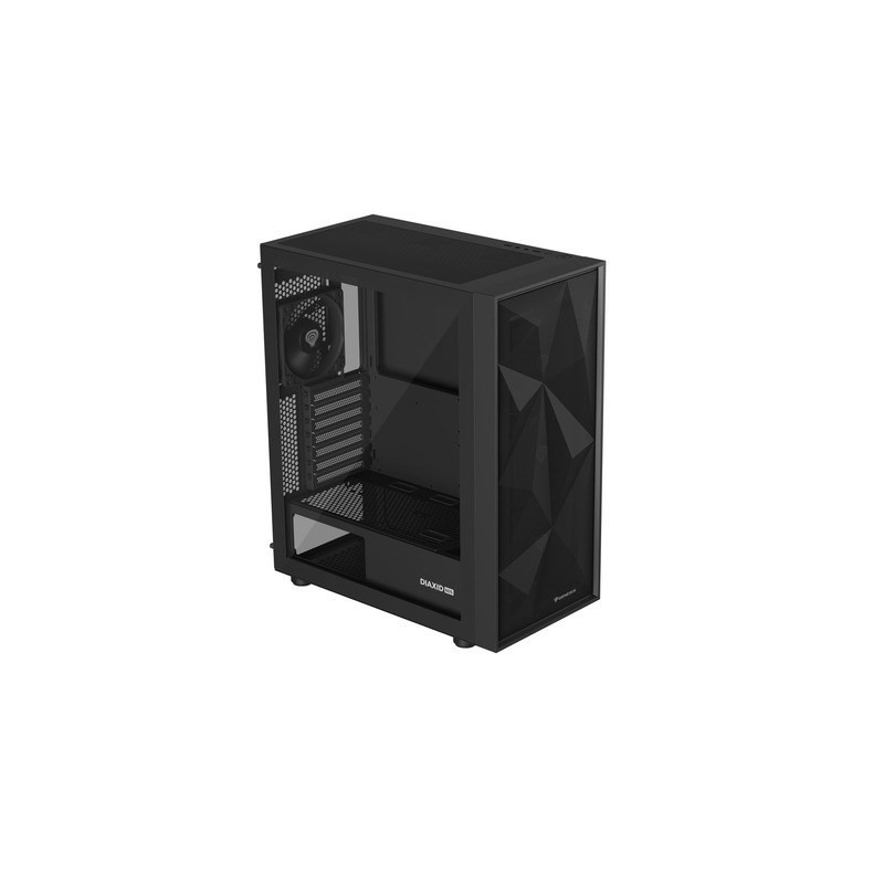 NATEC OBUDOWA GAMINGOWA GENESIS DIAXID 605F MIDI TOWER USB-C Z OKNEM CZARNA