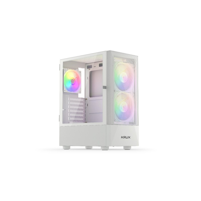 Obudowa KRUX Vako White RGB Obudowa KRUX Vako White RGB