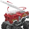 ZESTAW KLOCKÓW MEGA BLOKS HOT WHEELS MONSTER TRUCKS 5-ALARM HHD19 WÓZ STRAŻACKI