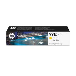 HP Oryginalny żółty wkład atramentowy 991X PageWide o dużej pojemności