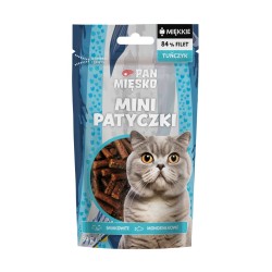 Pan Mięsko Przysmak dla kota Mini patyczki Tuńczyk 50g