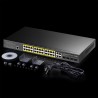 Switch CUDY GS2028PS4-300W 24-Port Gigabit L2 Managed PoE+ 300W 4x Gigabit Combo Ports Switch CUDY GS2028PS4-300W 24-Port Gigabit L2 Managed PoE+ 300W 4x Gigabit Combo Ports