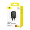 Ładowarka Baseus GaN5S 1C 30W EU (cluster black)
