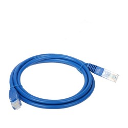 Patchcord UTP A-LAN KKU5NIE1 (RJ45 - RJ45 1m UTP kat. 5e kolor niebieski)