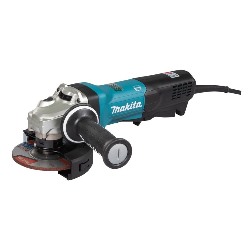 MAKITA SZLIFIERKA KĄT.125mm GA5093X01 1900W WŁĄCZNIK ŁOPATKOWY, REG.OBR., HAMULEC MAKITA SZLIFIERKA KĄT.125mm GA5093X01 1900W WŁĄCZNIK ŁOPATKOWY, REG.OBR., HAMULEC