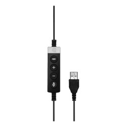EPOS IMPACT SC 230 USB MS II Zestaw słuchawkowy Przewodowa Opaska na głowę Biuro/centrum telefoniczne USB Typu-A Czarny