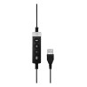 EPOS IMPACT SC 660 USB ML Zestaw słuchawkowy Przewodowa Opaska na głowę Połączenia/muzyka USB Typu-A Czarny, Srebrny