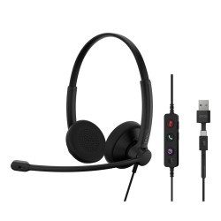 Słuchawki EPOS IMPACT 100 MS Stereo USB-C+A Headset Teams zertifiztiert - Headset - Stereo (1001421)