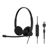 Słuchawki EPOS IMPACT 100 MS Stereo USB-C+A Headset Teams zertifiztiert - Headset - Stereo (1001421)