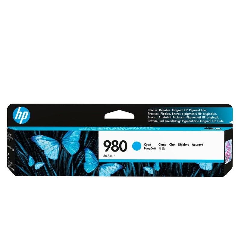 HP 980 oryginalny wkład atramentowy, błękitny HP 980 oryginalny wkład atramentowy, błękitny