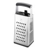 GEFU 10761 ręczna tarka / spiralizer Tarka z pojemnikiem Czarny, Srebrny