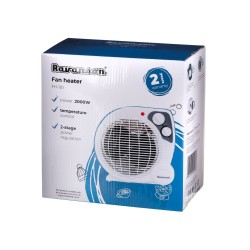 Termowentylator Ravanson FH-101 (2000W 2 stopnie grzania kolor biały)