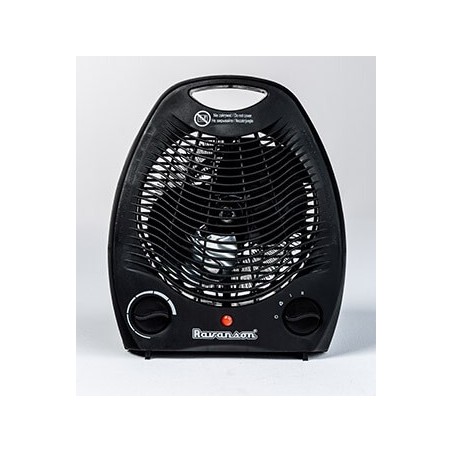 Termowentylator podłogowy Ravanson FH-105B (2000W kolor czarny)