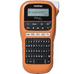 Brother PT-E110 drukarka etykiet Termotransferowy 180 x 180 DPI 20 mm/s HGe/TZe QWERTY