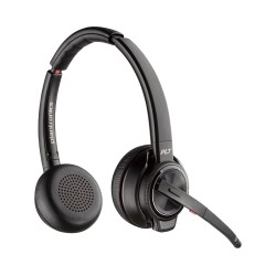 POLY Zestaw słuchawkowy Savi 8220 UC z certyfikatem Microsoft Teams DECT 1880–1900 MHz USB-A