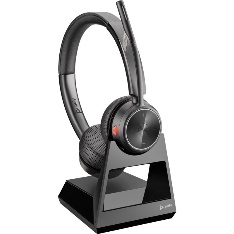 Poly Savi 7220 Office Binaural DECT 1880-1900 MHz Headset EMEA - INTL English Loc Euro plug Poly Savi 7220 Office Binaural DECT 1880-1900 MHz Headset EMEA - INTL English Loc Euro plug