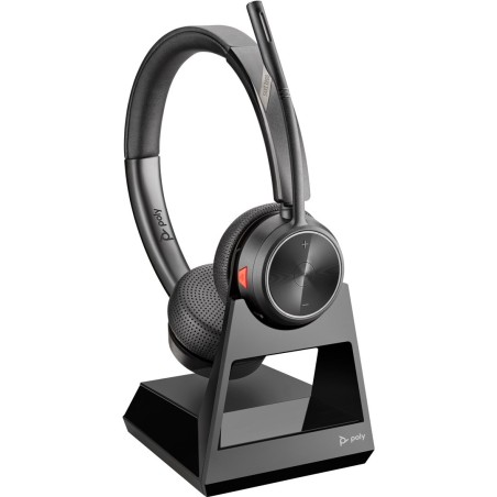 Poly Savi 7220 Office Binaural DECT 1880-1900 MHz Headset EMEA - INTL English Loc Euro plug