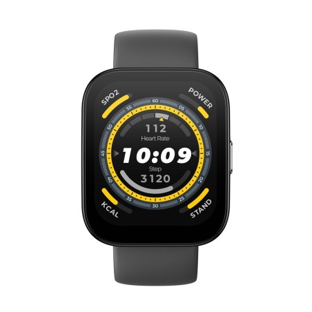 Amazfit Bip 5 4,85 cm (1.91") LCD 38 mm Cyfrowy 320 x 380 px Ekran dotykowy Czarny GPS
