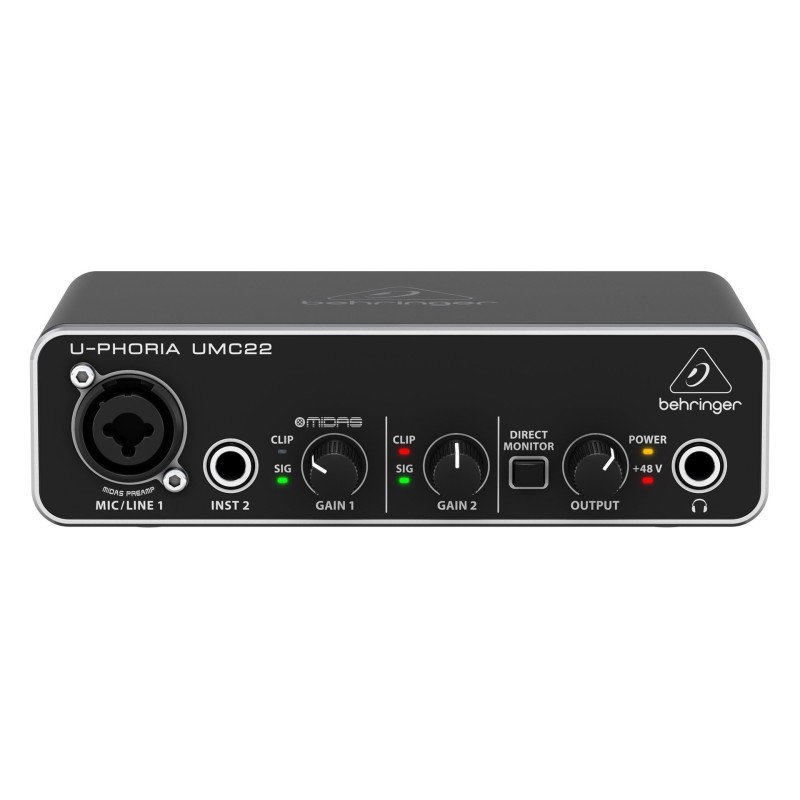 Behringer UMC22 - Interfejs audio USB