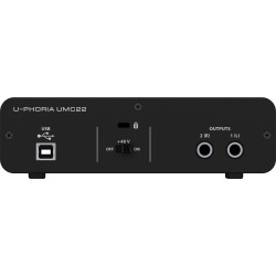 Behringer UMC22 - Interfejs audio USB