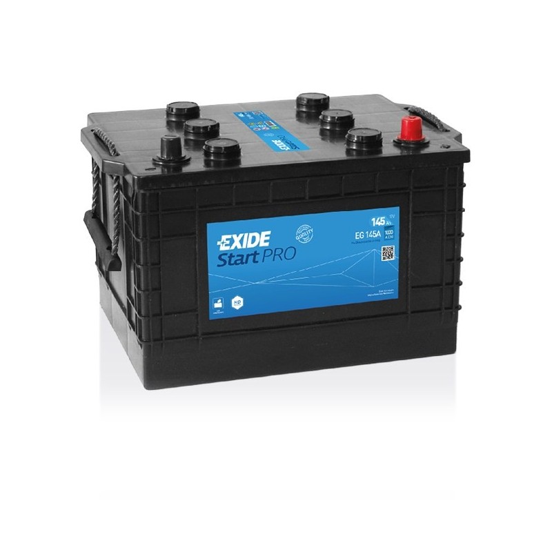 Akumulator 12V 145Ah/1000A STARTPRO (P+ Biegun standardowy) 360x253x240 B00 - brak stopki mocującej (Rozruchowy)
