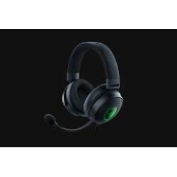 Razer Kraken V3 Zestaw słuchawkowy Przewodowa Opaska na głowę Gaming USB Typu-A Czarny