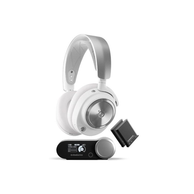 Steelseries 61525 słuchawki/zestaw słuchawkowy Przewodowa Opaska na głowę Gaming USB Type-C Biały