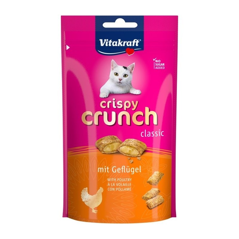 VITAKRAFT CRISPY CRUNCH drób przysmak dla kota 60g