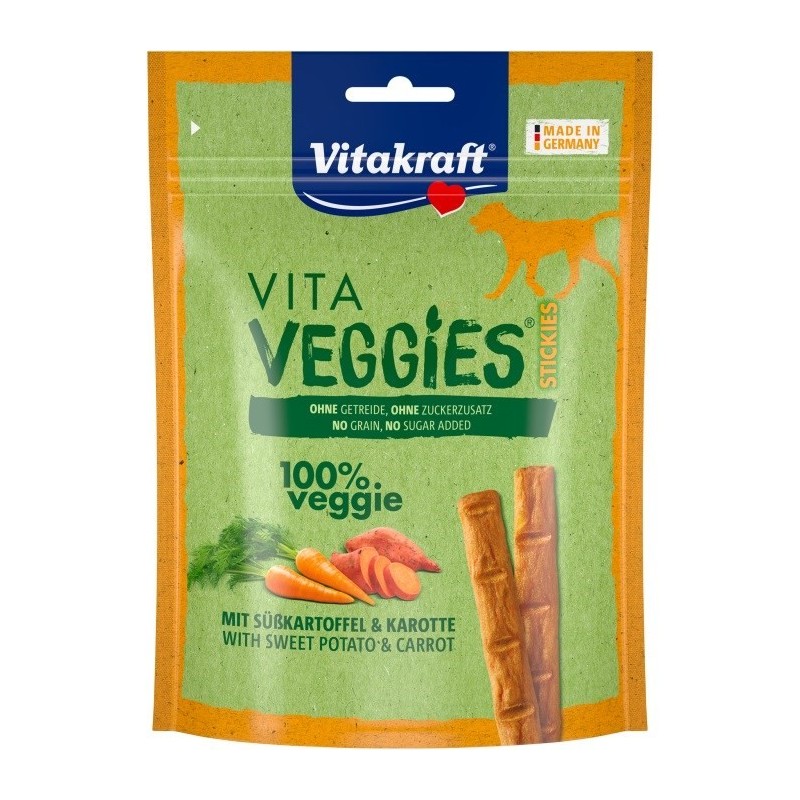 VITAKRAFT VITA VEGGIES STICKIES marchew/batat przysmak dla psa 80g