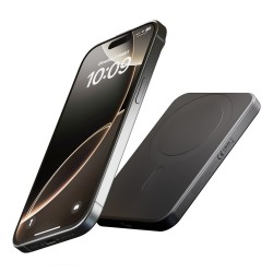 ZENS Slim Qi2 Aluminium Powerbank - magnetyczny powerbank 5000 mAh kompatybilny z MagSafe i Qi2 (black)