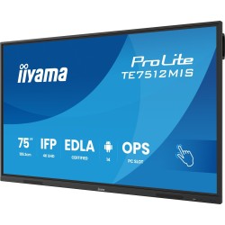 Monitor IIYAMA 189.3cm(75") TE7512MIS-B4AG 16:9 M-Touch HDMI+2xUSB-C