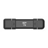 SSD Silicon Power DS72 1TB USB-A USB-C Black SSD Silicon Power DS72 1TB USB-A USB-C Black