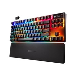 SteelSeries Klawiatura Gaming Apex Pro TKL Gen 3 US Layout Bluetooth Czarna 2.4 GHz / Bluetooth/ Wired OmniPoint 3.0 Adjustable