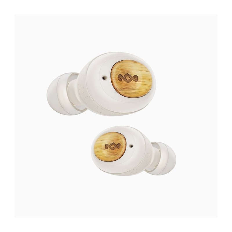 Marley True Bezprzewodowe słuchawki douszne Champion Wbudowany mikrofon Bluetooth Bluetooth Cream