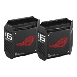 ASUS ROG Rapture GT6 (B-2-PK) Tri-band (2.4 GHz/5 GHz/5 GHz) Wi-Fi 6 (802.11ax) Czarny 4 Wewnętrzne