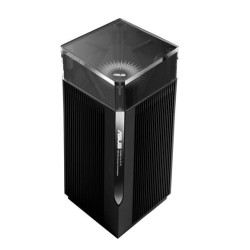 ASUS ZenWiFi Pro ET12 Trójpasmowy (2,4 GHz / 5 GHz / 6 GHz) Wi-Fi 6E (802.11ax) Czarny 3 Wewnętrzne