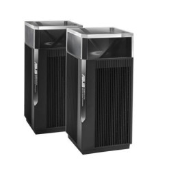 ASUS ZenWiFi Pro ET12 Trójpasmowy (2,4 GHz / 5 GHz / 6 GHz) Wi-Fi 6E (802.11ax) Czarny 3 Wewnętrzne