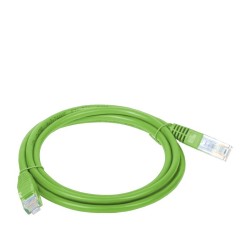 Patchcord UTP A-LAN KKU5ZIE5.0 (RJ45 - RJ45 5m UTP kat. 5e kolor zielony)