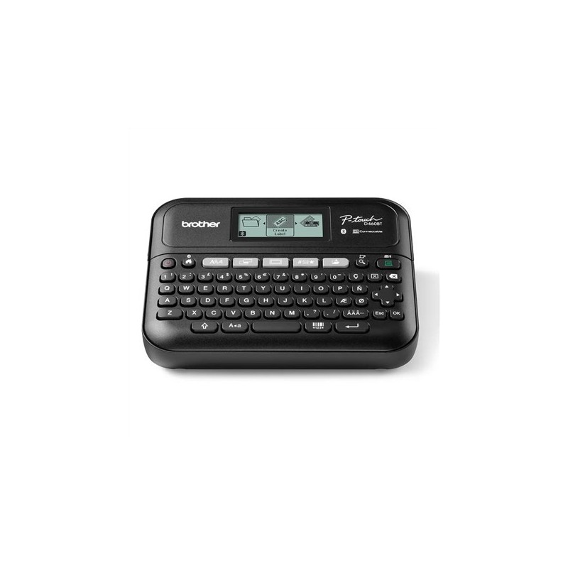 Brother PT-D460BTVP Monochromatyczna Termiczna Drukarka Etykiet Czarna