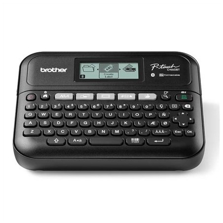 Brother PT-D460BTVP Monochromatyczna Termiczna Drukarka Etykiet Czarna