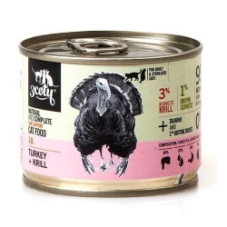 3Coty TURKEY/KRILL Coat Support for Sterilised 180g