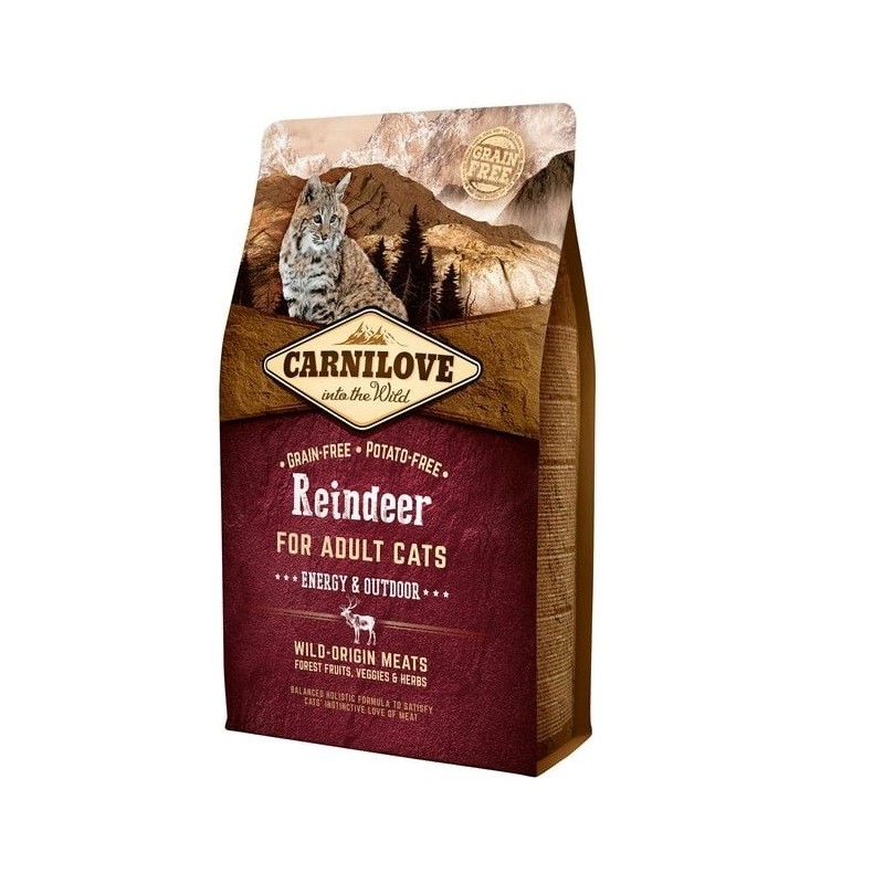 CARNILOVE CAT REINDEER ENERGY & OUTDOOR 2kg CARNILOVE CAT REINDEER ENERGY & OUTDOOR 2kg